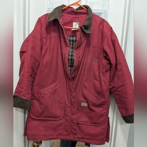 Berne Red Chore Coat
